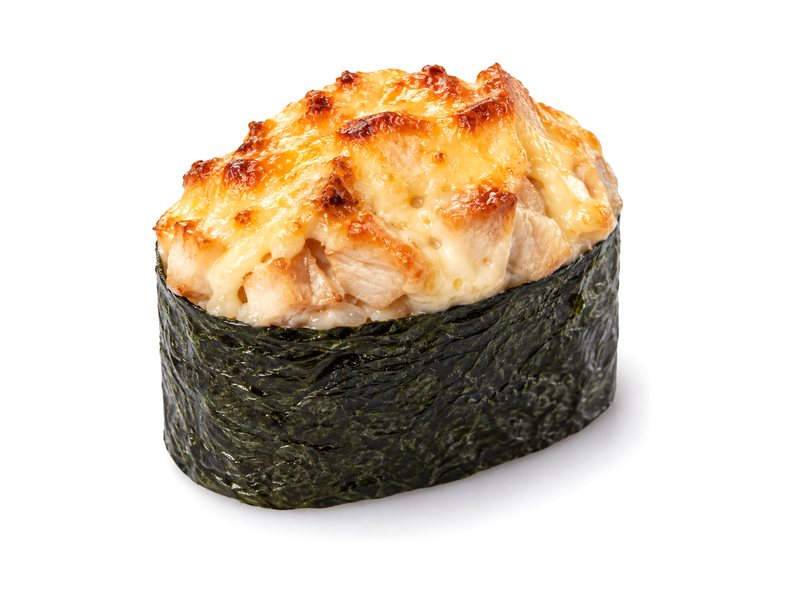 Гункан запечённый с курицей